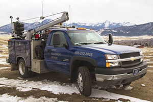 Ken's Towing, Livingston, MT, tow truck